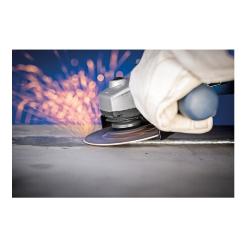 PFERD TOOLS CC-GRIND FLEX Schleifscheibe 125x22,23 mm COARSE Leistungslinie SG STEEL für Stahl