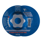 PFERD TOOLS CC-GRIND SOLID Schleifscheibe 115x22,23 mm COARSE Speziallinie SGP INOX für Edelstahl