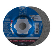 PFERD CC-GRIND-Schleifscheibe CC-GRIND-SOLID 180 SG STEEL