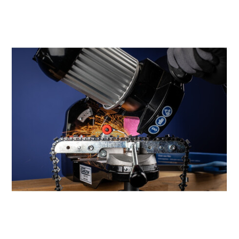 PFERD TOOLS CHAIN SHARP Schleifscheibe CS-G Ø 145x6,0mm Bohrung-Ø 22,2 mm A60 zum Schärfen von Sägeketten