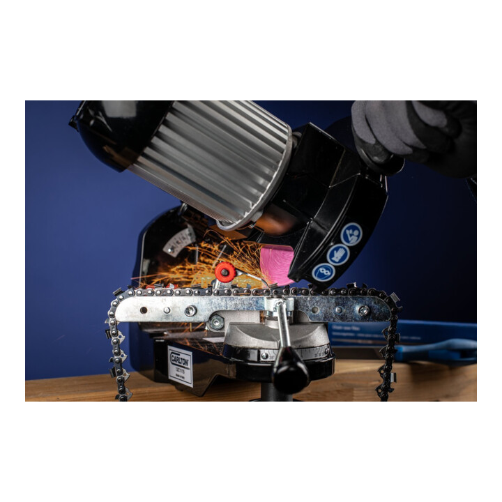 PFERD TOOLS CHAIN SHARP Schleifscheibe CS-G Ø145x3,2 mm Bohrung-Ø 22,2 mm A60 zum Schärfen von Sägeketten