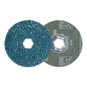 PFERD TOOLS COMBICLICK Fiberscheibe Ø 100mm VICTOGRAIN 36 Höchstleistung auf Stahl