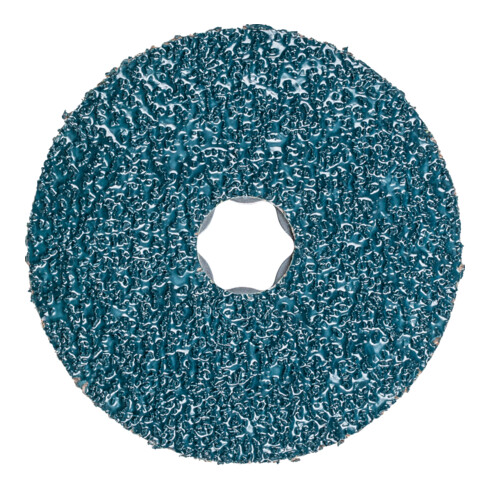 PFERD TOOLS COMBICLICK Fiberscheibe Ø 100mm VICTOGRAIN 36 Höchstleistung auf Stahl