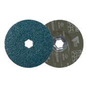 PFERD TOOLS COMBICLICK Fiberscheibe Ø 125 mm VICTOGRAIN 36 Höchstleistung auf Stahl