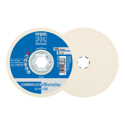 PFERD COMBICLICK Filzronde CC-FR