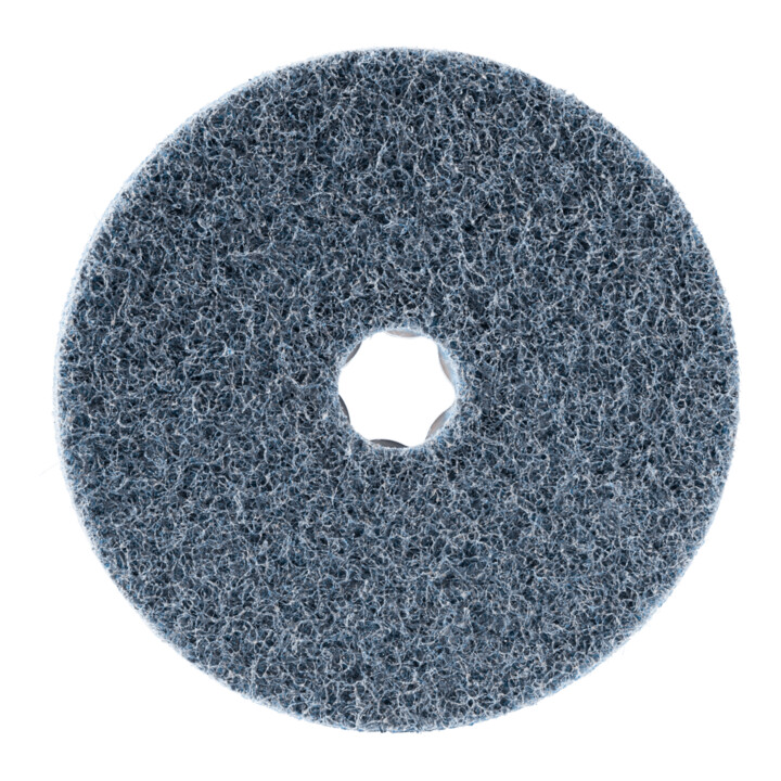 PFERD TOOLS COMBICLICK harte Vliesronde CC Ø 125 mm A240F für Feinschliff und Finish mit Winkelschleifer (2)