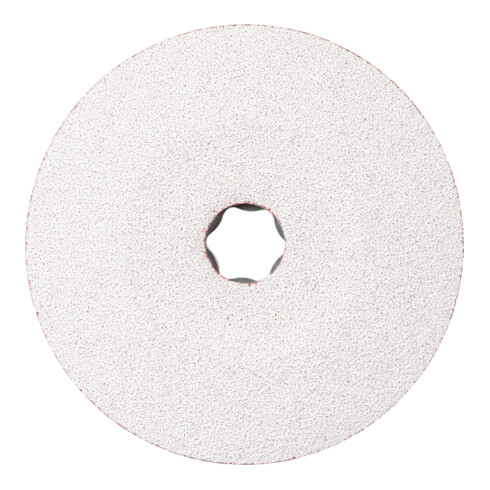 PFERD TOOLS COMBICLICK Keramikkorn Fiberscheibe Ø 125 mm CO-ALU80 für weiche NE Metalle