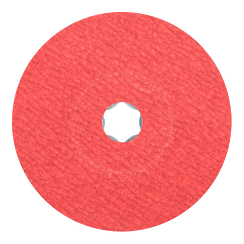 PFERD COMBICLICK Keramikkorn Fiberscheibe CO-COOL120 für Edelstahl