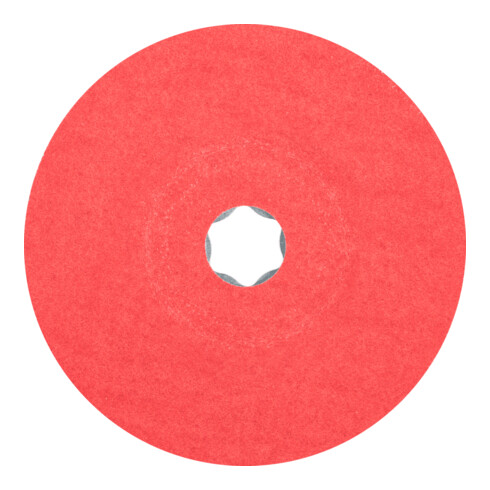 PFERD COMBICLICK Keramikkorn Fiberscheibe CO-COOL120 für Edelstahl