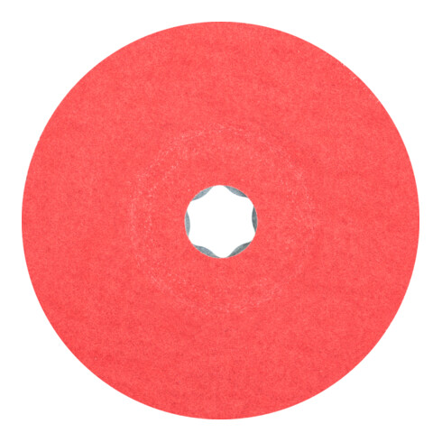 PFERD COMBICLICK Keramikkorn Fiberscheibe CO-COOL120 für Edelstahl