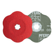 PFERD TOOLS COMBICLICK Keramikkorn Fiberscheibe Ø125mm CO-COOL120 CONTOUR für Konturen