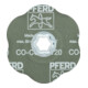 PFERD TOOLS COMBICLICK Keramikkorn Fiberscheibe Ø125mm CO-COOL120 CONTOUR für Konturen-4
