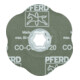 PFERD TOOLS COMBICLICK Keramikkorn Fiberscheibe Ø125mm CO-COOL120 CONTOUR für Konturen-5