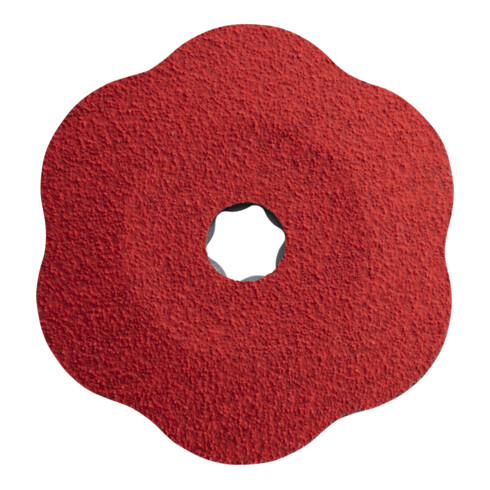 PFERD TOOLS COMBICLICK Keramikkorn Fiberscheibe Ø125mm CO-COOL60 CONTOUR für Konturen