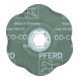 PFERD TOOLS COMBICLICK Keramikkorn Fiberscheibe Ø125mm CO-COOL60 CONTOUR für Konturen-4