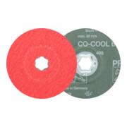 PFERD TOOLS COMBICLICK Keramikkorn Fiberscheibe Ø 115 mm CO-COOL60 für Edelstahl