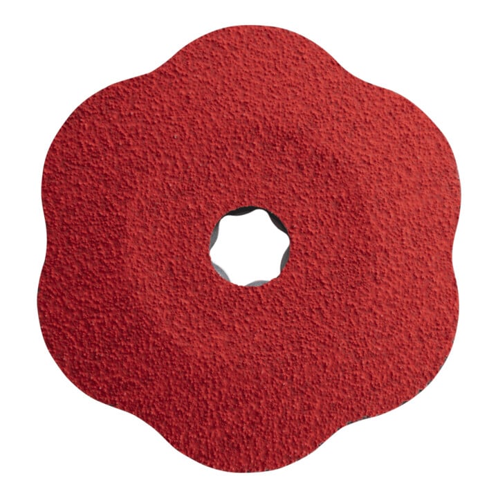 PFERD TOOLS COMBICLICK Keramikkorn Fiberscheibe Ø125mm CO-COOL60 CONTOUR für Konturen