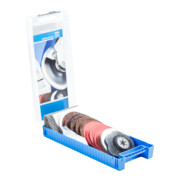 PFERD TOOLS COMBICLICK Set 19-tlg. Ø 115 mm 5/8-11 Bearbeitungen grob bis poliert mit Winkelschleifer