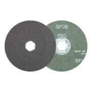 PFERD COMBICLICK SiC Fiberscheibe SIC36 für harte NE Metalle