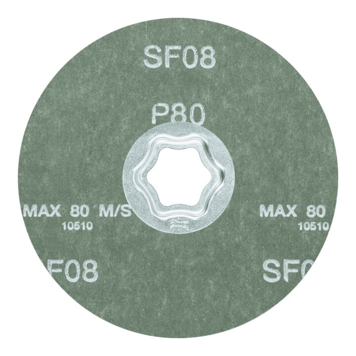 PFERD TOOLS COMBICLICK SiC Fiberscheibe Ø 115 mm SIC80 für harte NE Metalle