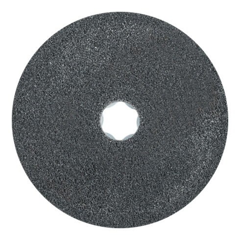 PFERD TOOLS COMBICLICK verpresste Vliesronde CC PNER Ø 125 mm Mittelweich SIC Fein für Finish