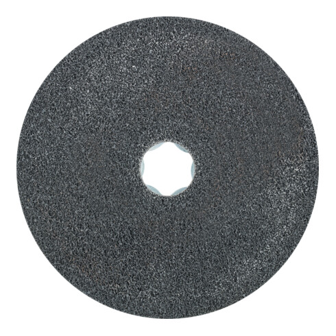 PFERD TOOLS COMBICLICK verpresste Vliesronde CC PNER Ø 125 mm Mittelweich SIC Fein für Finish