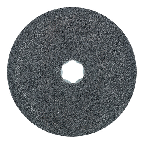 PFERD TOOLS COMBICLICK verpresste Vliesronde CC PNER Ø 125 mm Weich SIC Fein für Finish (1)