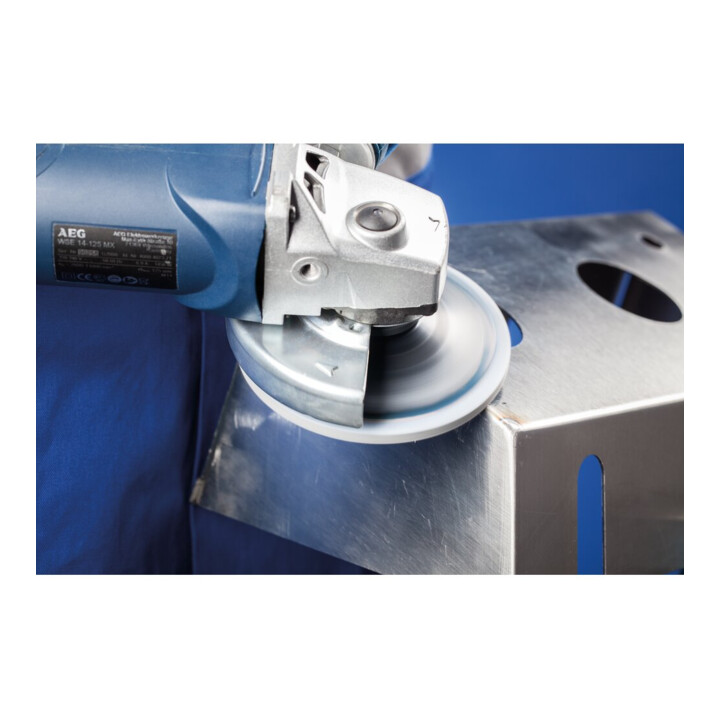 PFERD TOOLS COMBICLICK verpresste Vliesronde CC PNER Ø 125 mm Weich SIC Fein für Finish (1)