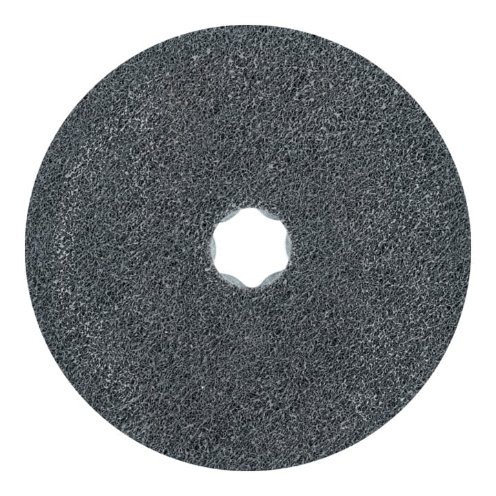 PFERD TOOLS COMBICLICK verpresste Vliesronde CC PNER Ø 125 mm Weich SIC Fein für Finish (1)