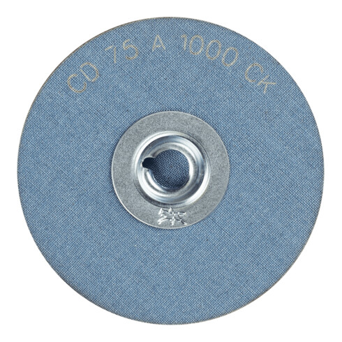 PFERD TOOLS COMBIDISC Compactkorn Schleifblatt CD Ø 75 mm A1000 CK für Feinschliff