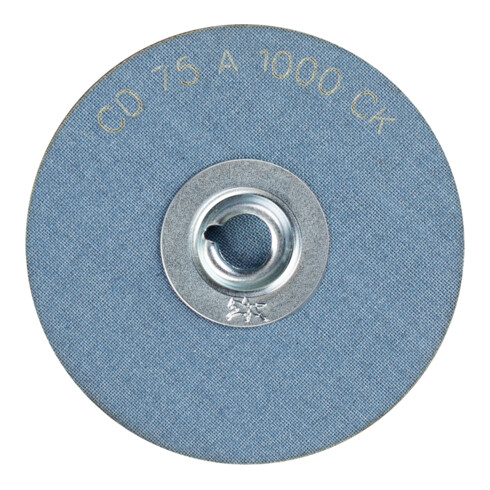 PFERD TOOLS COMBIDISC Compactkorn Schleifblatt CD Ø 75 mm A1000 CK für Feinschliff