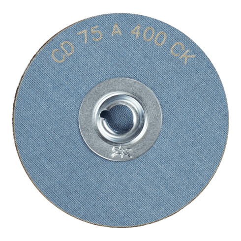 PFERD TOOLS COMBIDISC Compactkorn Schleifblatt CD Ø 75 mm A400 CK für Feinschliff