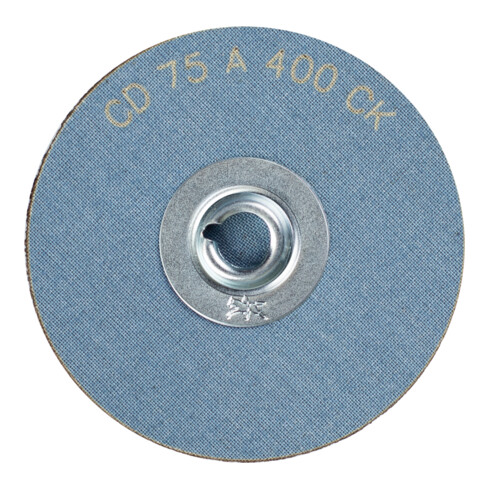 PFERD TOOLS COMBIDISC Compactkorn Schleifblatt CD Ø 75 mm A400 CK für Feinschliff