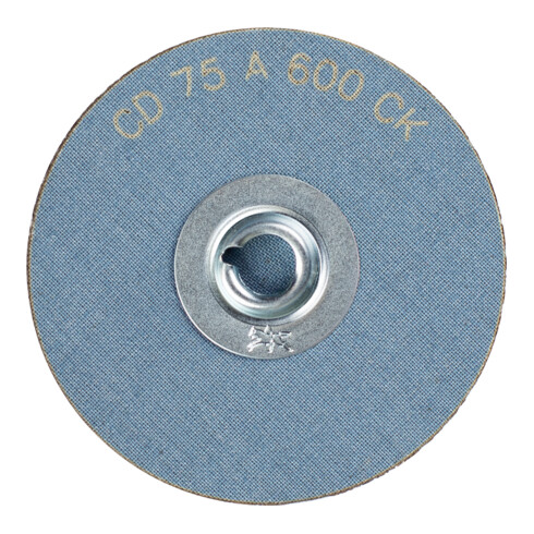 PFERD TOOLS COMBIDISC Compactkorn Schleifblatt CD Ø 75 mm A600 CK für Feinschliff