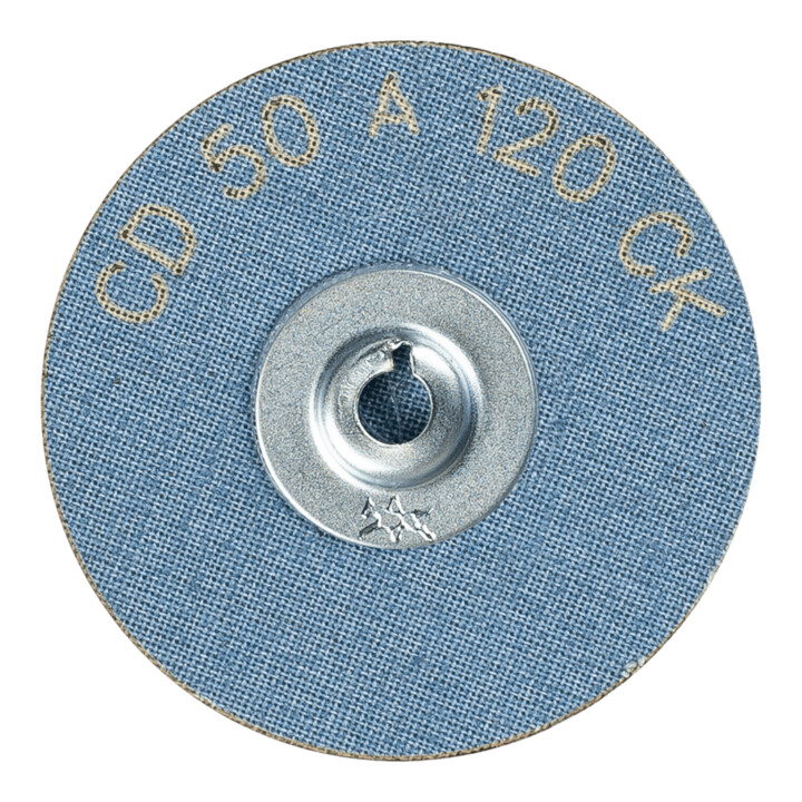 PFERD TOOLS COMBIDISC Compactkorn Schleifblatt CD Ø 50mm A120 CK für Feinschliff