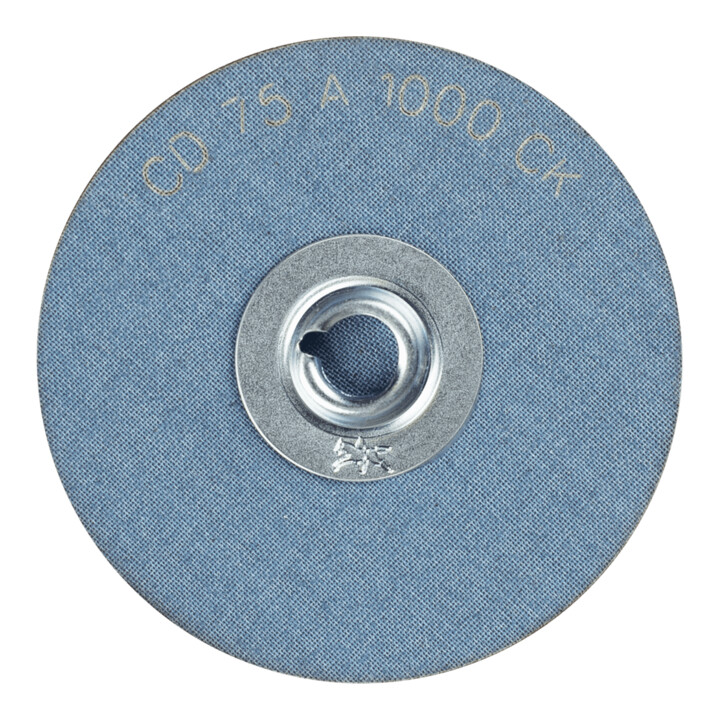 PFERD TOOLS COMBIDISC Compactkorn Schleifblatt CD Ø 75 mm A1000 CK für Feinschliff