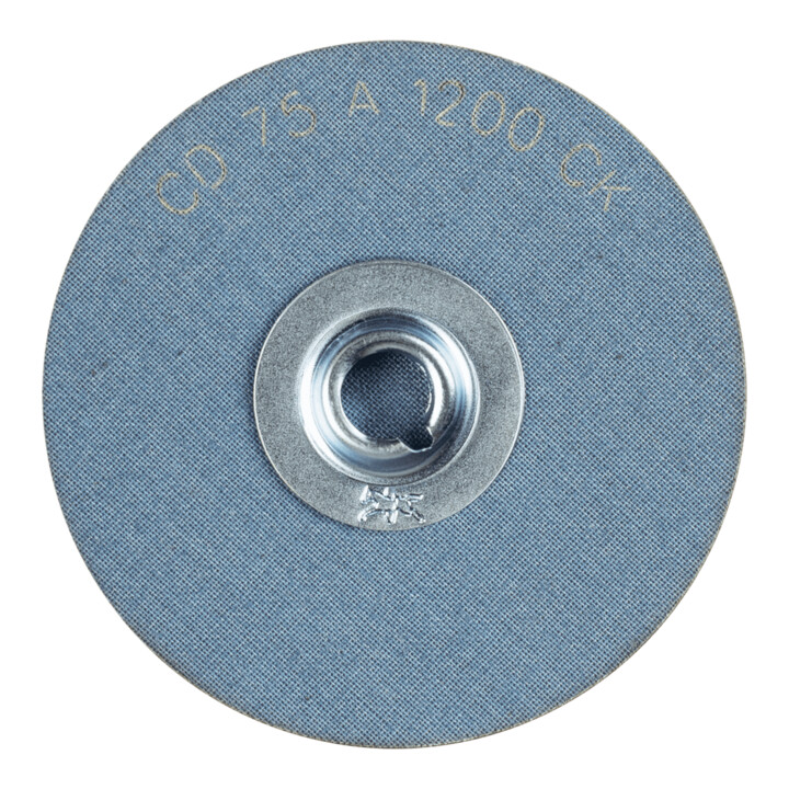 PFERD TOOLS COMBIDISC Compactkorn Schleifblatt CD Ø 75 mm A1200 CK für Feinschliff