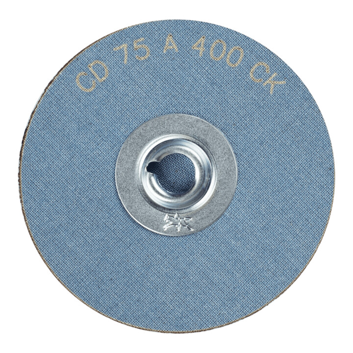 PFERD TOOLS COMBIDISC Compactkorn Schleifblatt CD Ø 75 mm A400 CK für Feinschliff