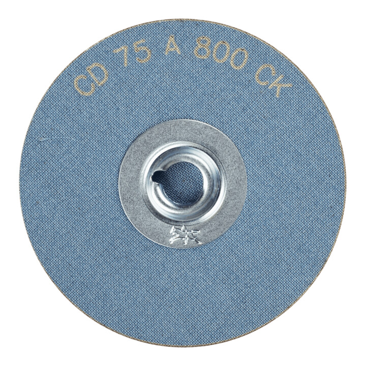 PFERD TOOLS COMBIDISC Compactkorn Schleifblatt CD Ø 75 mm A800 CK für Feinschliff