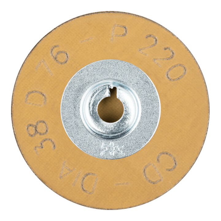 PFERD TOOLS COMBIDISC Diamant Schleifblatt CD Ø 38 mm D76/P 220 für Titan, Glas, GFK und Stein