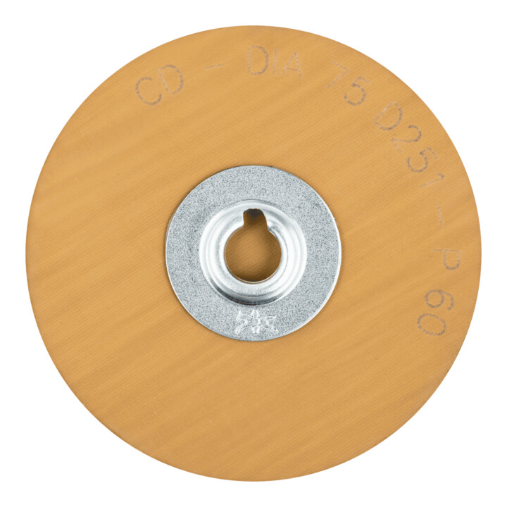 PFERD TOOLS COMBIDISC Diamant Schleifblatt CD Ø 75 mm D251/P 60 für Titan, Glas, GFK und Stein