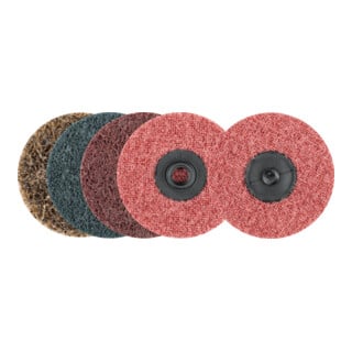 PFERD TOOLS COMBIDISC harte Vliesronde CD Ø 20mm A100G für Feinschliff und Finish
