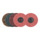 PFERD TOOLS COMBIDISC harte Vliesronde CD Ø 20mm A180M für Feinschliff und Finish