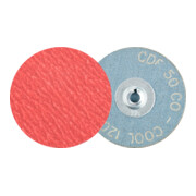 PFERD TOOLS COMBIDISC Keramikkorn Mini-Fiberscheibe CDF Ø 50mm CO-COOL120 für Stahl und Edelstahl