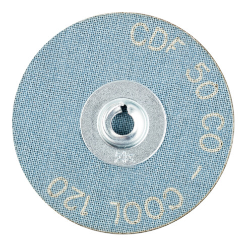 PFERD TOOLS COMBIDISC Keramikkorn Mini-Fiberscheibe CDF Ø 50mm CO-COOL120 für Stahl und Edelstahl