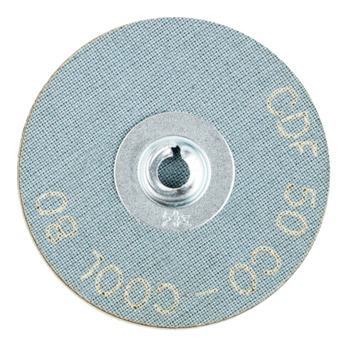 PFERD TOOLS COMBIDISC Keramikkorn Mini-Fiberscheibe CDF Ø 50mm CO-COOL80 für Stahl und Edelstahl