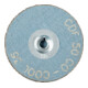 PFERD TOOLS COMBIDISC Keramikkorn Mini-Fiberscheibe CDF Ø 50mm CO-COOL36 für Stahl und Edelstahl