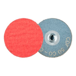 PFERD TOOLS COMBIDISC Keramikkorn Mini-Fiberscheibe CDF Ø 50mm CO-COOL50 für Stahl und Edelstahl