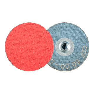 PFERD TOOLS COMBIDISC Keramikkorn Mini-Fiberscheibe CDF Ø 50mm CO-COOL50 für Stahl und Edelstahl