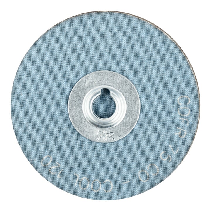 PFERD TOOLS COMBIDISC Keramikkorn Mini-Fiberscheibe CDF Ø 75 mm CO-COOL120 für Stahl und Edelstahl